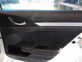 2016 Honda Civic EX-L White Sedan 1.5L Turbo AT #A24914